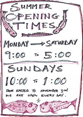 Summer Opening Hours